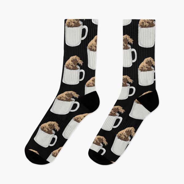 Item preview, The Great Wave Of Coffee designed and sold by CaffeineDose.