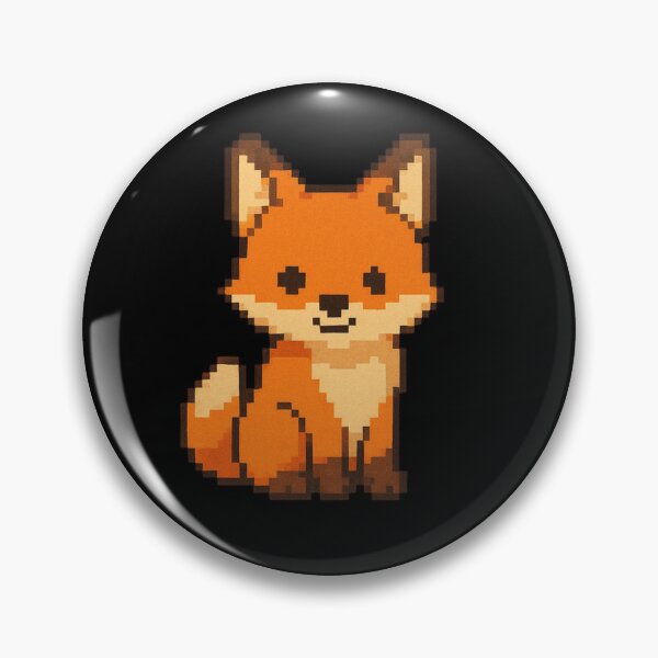 Item preview, Cute Pixel Fox | Retro Pixel Art Animal designed and sold by flexxtees.