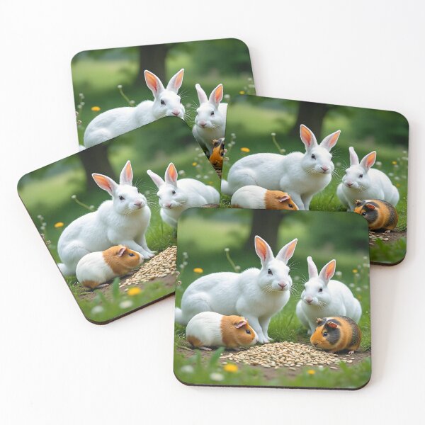 Item preview, Hare and Guinea Pig designed and sold by AwesomeDigiShop.