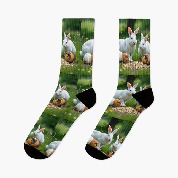 Item preview, Hare and Guinea Pig designed and sold by AwesomeDigiShop.