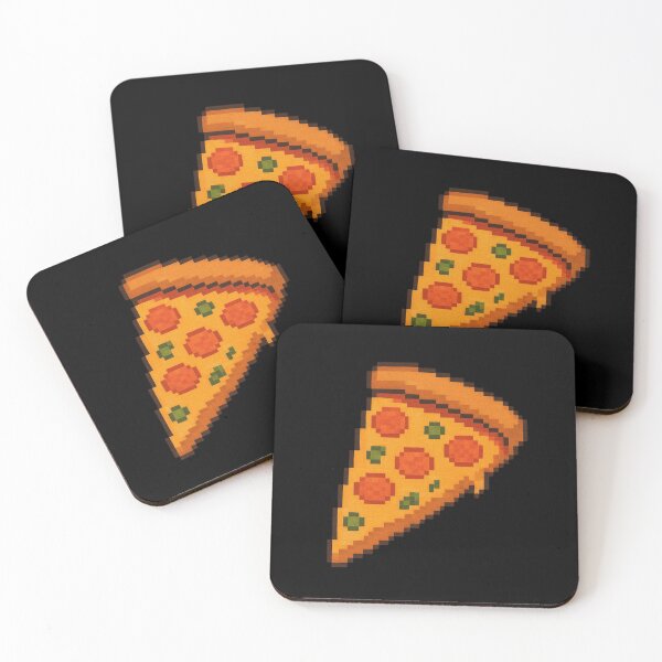Item preview, Pepperoni Pixel Pizza | Fun Pixel Food Art designed and sold by flexxtees.