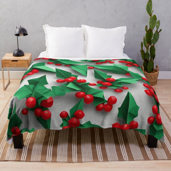 Item preview, Origami Art - Winter's Embrace: Holly and Berries designed and sold by ArtfulFolds.