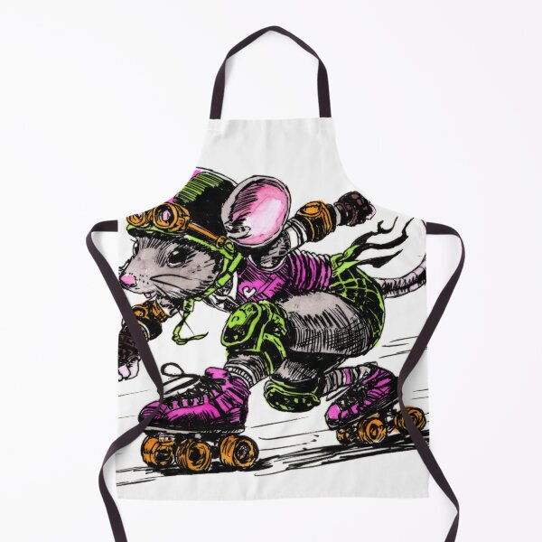 Item preview, Roller Derby Rodent designed and sold by Scribbles & Doodles by Jinx.