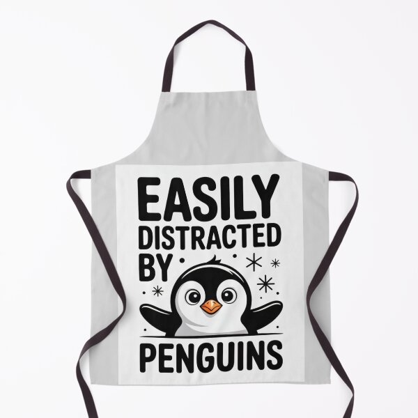 Item preview, Easily distracted by penguins  designed and sold by Agu210.