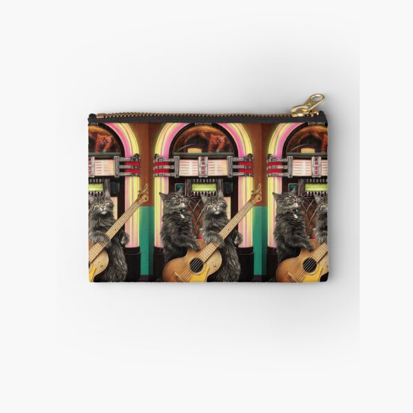 Item preview, Jukebox Cats – Artistic Illustration designed and sold by TreatLLC.