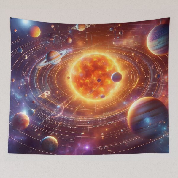 Item preview, Solar System designed and sold by AwesomeDigiShop.