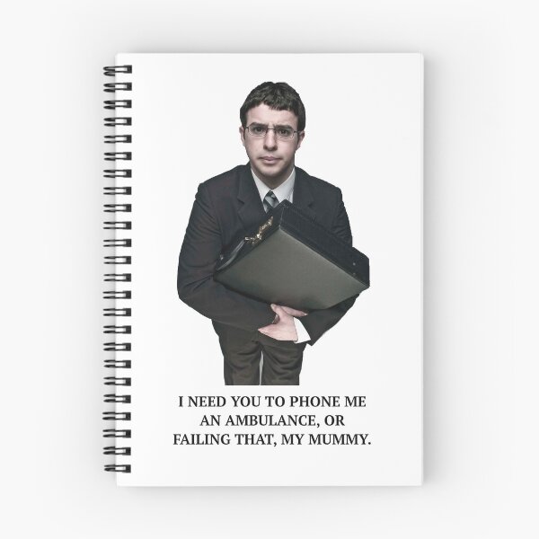 Item preview, Inbetweeners, Will McKenzie - Ambulance Mummy Quote (Plain Background) designed and sold by GoldGoldGold.