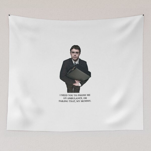 Item preview, Inbetweeners, Will McKenzie - Ambulance Mummy Quote (Plain Background) designed and sold by GoldGoldGold.