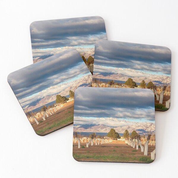 Item preview, Winter Orchard and Snowy Mountains designed and sold by Travelways.