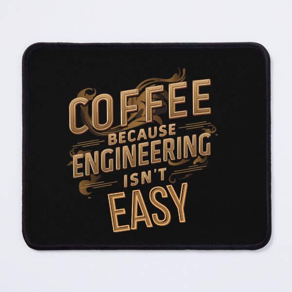 Item preview, Coffee because engineering isn't easy- coffee loverful design- Caffeine engineers  designed and sold by Happyhoo1.