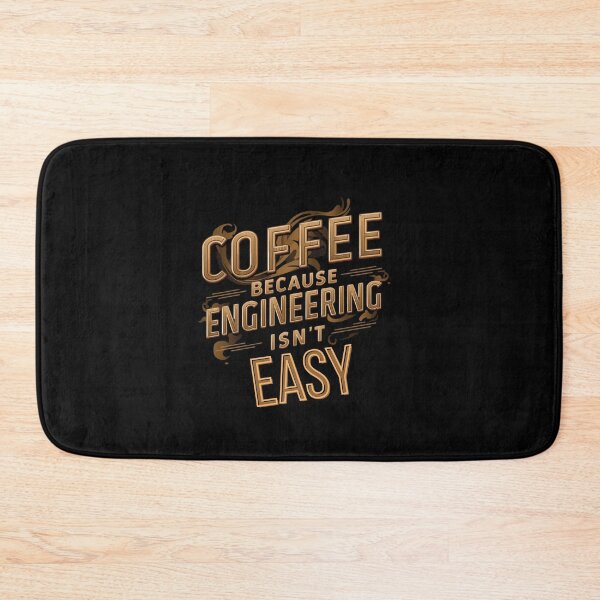 Item preview, Coffee because engineering isn't easy- coffee loverful design- Caffeine engineers  designed and sold by Happyhoo1.