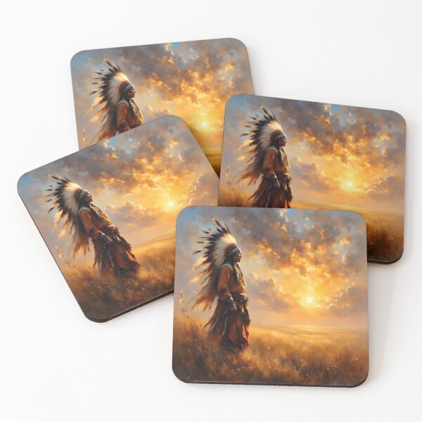 Item preview, Warrior of the Rising Plains designed and sold by PawPrintedArt.