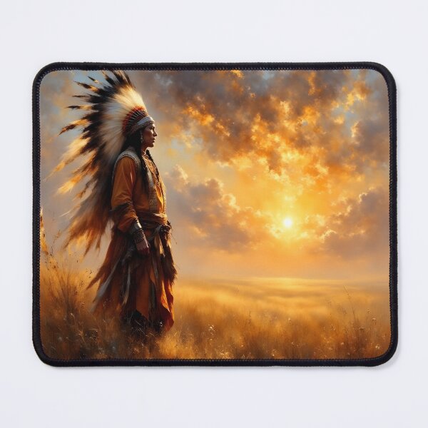 Item preview, Warrior of the Rising Plains designed and sold by PawPrintedArt.