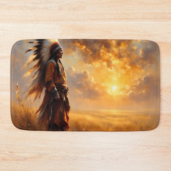 Item preview, Warrior of the Rising Plains designed and sold by PawPrintedArt.
