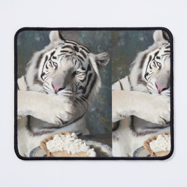 Item preview, Whimsical White Tiger – Artistic Illustration designed and sold by TreatLLC.