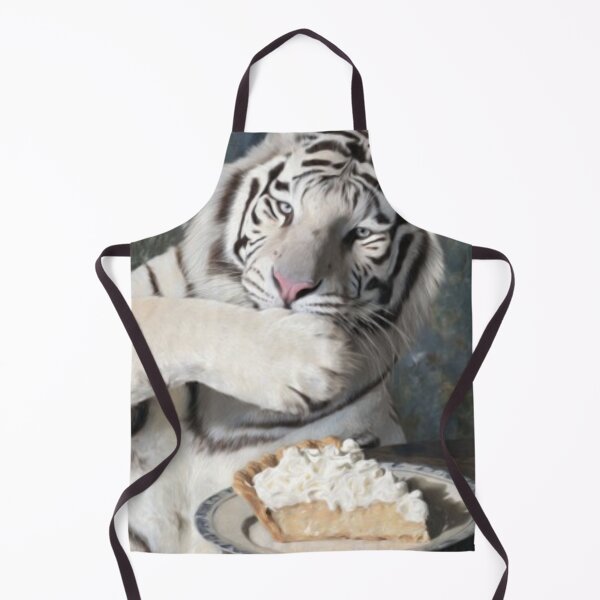 Item preview, Whimsical White Tiger – Artistic Illustration designed and sold by TreatLLC.
