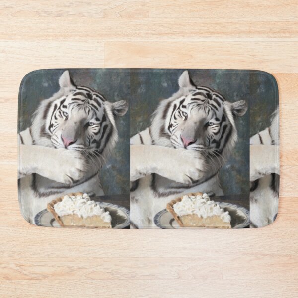 Item preview, Whimsical White Tiger – Artistic Illustration designed and sold by TreatLLC.