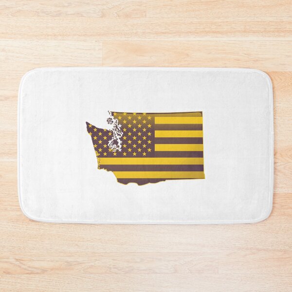 Item preview, Washington USA Flag Silhouette – Stars and Stripes State Outline designed and sold by Paper Drip.
