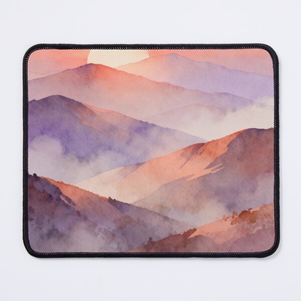 Item preview, Sunset Over Soft Mountains designed and sold by JLMWorks.