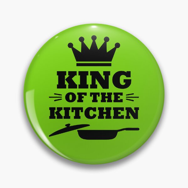 Item preview, King Of The Kitchen. Funny Kitchen Quote. Cooking Quote. designed and sold by DesignHouse07.