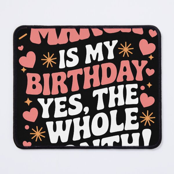 Item preview, March Is My Birthday Yes, The Whole Month Quote designed and sold by KristenosNehk.