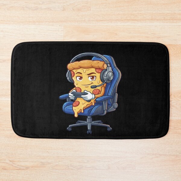 Item preview, Funny Gamer Pizza Slice Kids Gaming Design designed and sold by FreshVibe Prints.