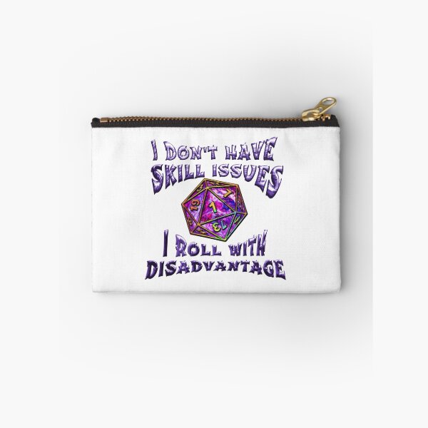 Item preview, I Roll With Disadvantage - D&D humor Design designed and sold by ArtisticLynnsanity.