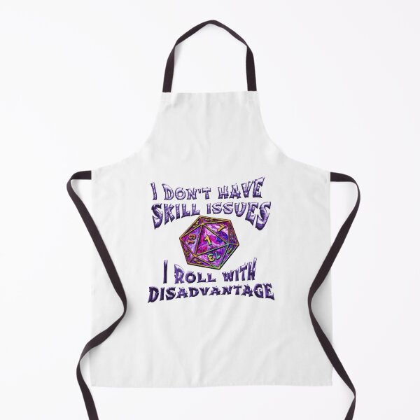 Item preview, I Roll With Disadvantage - D&D humor Design designed and sold by ArtisticLynnsanity.