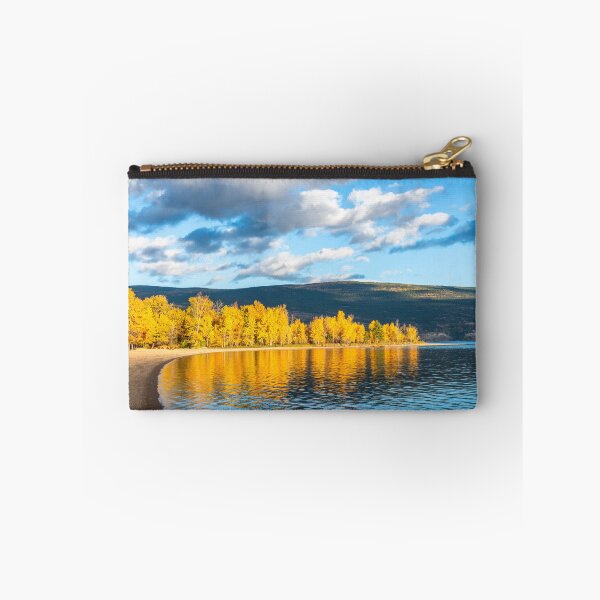 Item preview, Autumn Trees Reflection in Okanagan Lake at Sun Oka Provincial Park designed and sold by Amy Mitchell.