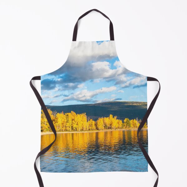 Item preview, Autumn Trees Reflection in Okanagan Lake at Sun Oka Provincial Park designed and sold by Amy Mitchell.