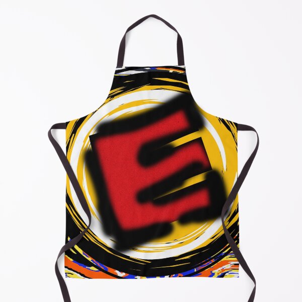 Item preview, E in technicolor designed and sold by BlueBerry45.