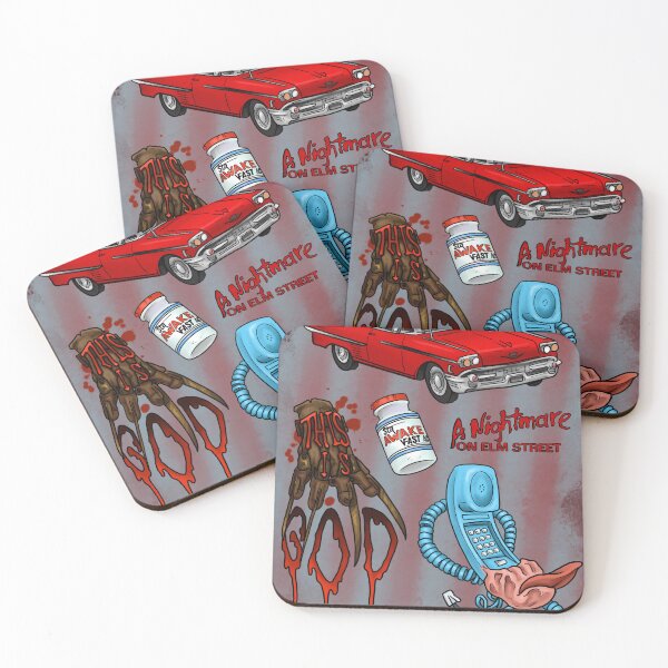 Item preview, A Nightmare on Elm Street Tattoo Flash designed and sold by thegothicalice.