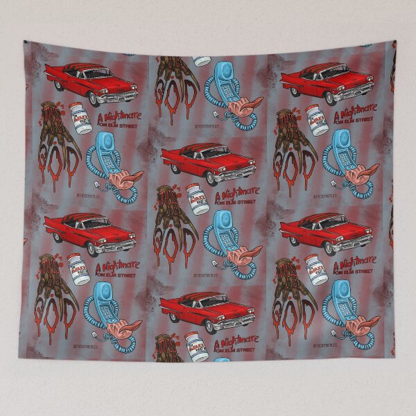 Item preview, A Nightmare on Elm Street Tattoo Flash designed and sold by thegothicalice.