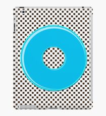 Blue bubble gum blot. iPad Case/Skin
