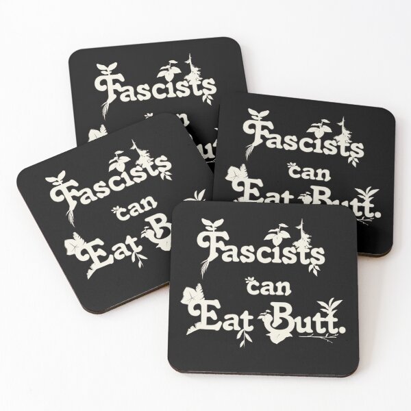 Item preview, Fascists can Eat Butt designed and sold by SydLinkletter.