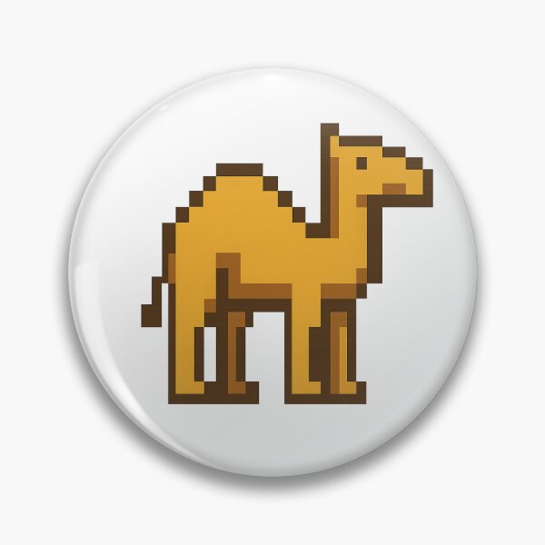 Item preview, Cute Pixel Art Humpback Camel designed and sold by XNamishX40.