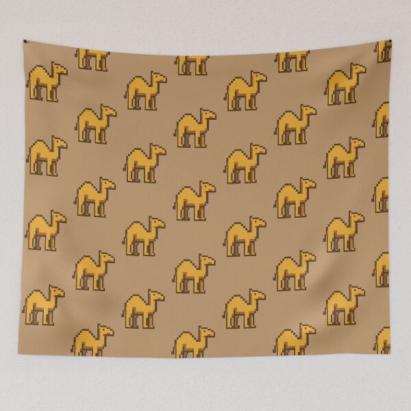 Item preview, Cute Pixel Art Humpback Camel designed and sold by XNamishX40.
