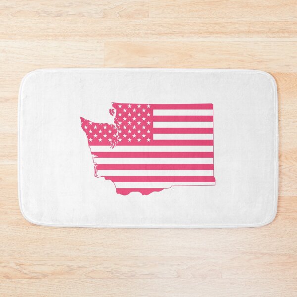 Item preview, Washington USA Flag Silhouette – Stars and Stripes State Outline designed and sold by Paper Drip.