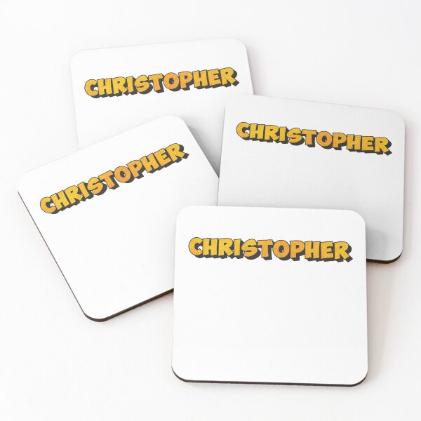 Item preview, Christopher Personalized Custom Name Design for Men, Teens, and Boys designed and sold by Watsonarts.