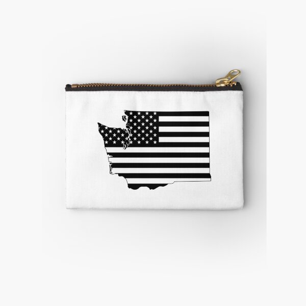 Item preview, Washington USA Flag Silhouette – Stars and Stripes State Outline designed and sold by Paper Drip.