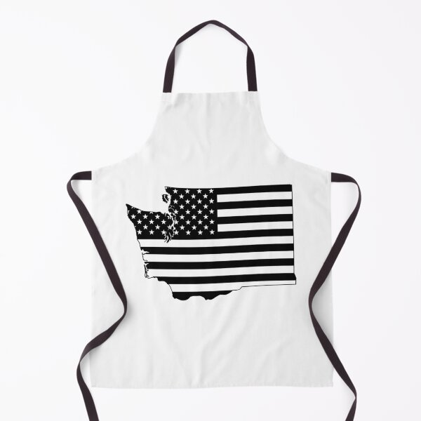 Item preview, Washington USA Flag Silhouette – Stars and Stripes State Outline designed and sold by Paper Drip.