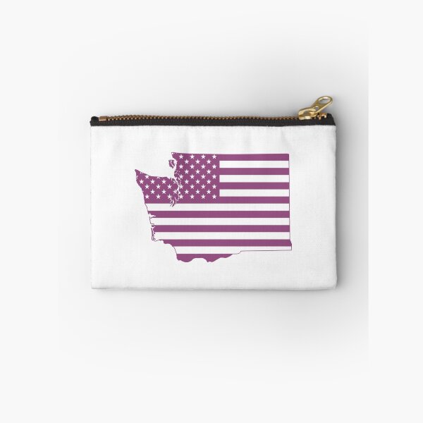 Item preview, Washington USA Flag Silhouette – Stars and Stripes State Outline designed and sold by Paper Drip.