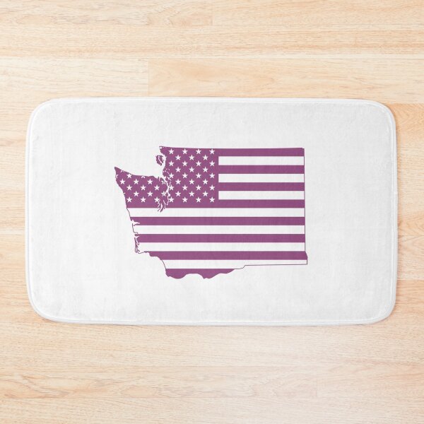 Item preview, Washington USA Flag Silhouette – Stars and Stripes State Outline designed and sold by Paper Drip.