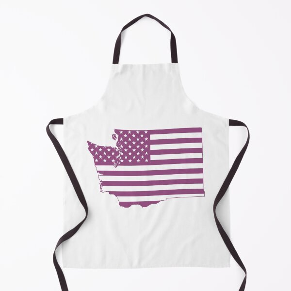 Item preview, Washington USA Flag Silhouette – Stars and Stripes State Outline designed and sold by Paper Drip.