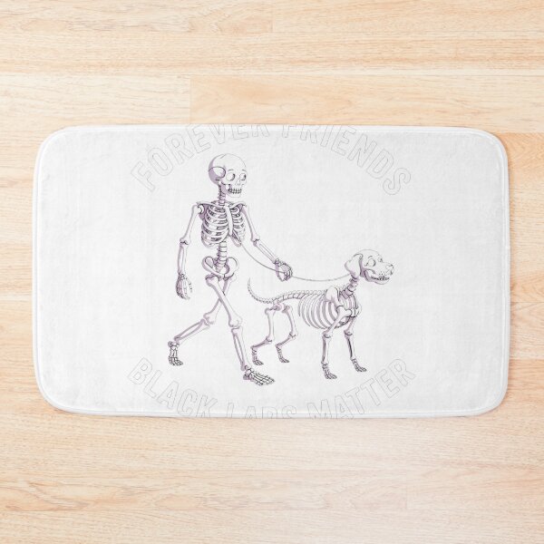 Item preview, Forever Friends – Skeleton Walk with Labrador designed and sold by TeeVibeHaus.