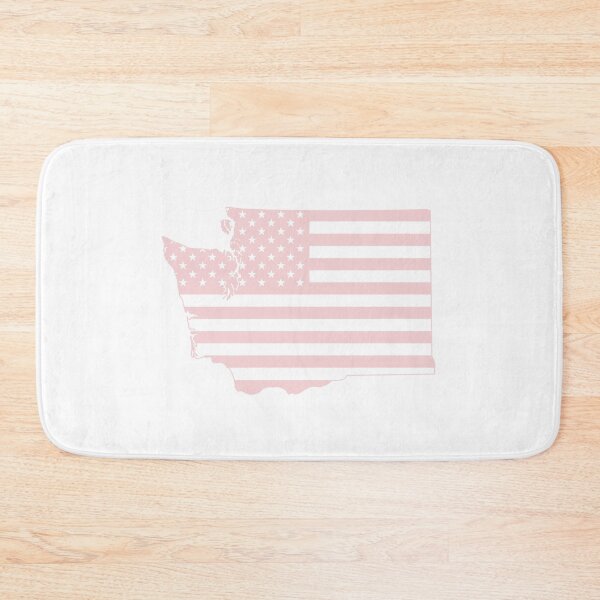 Item preview, Washington USA Flag Silhouette – Stars and Stripes State Outline designed and sold by Paper Drip.