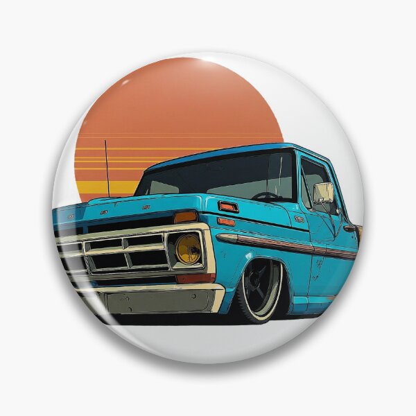 Item preview, Patina Blue Truck Sticker designed and sold by steelcraftspeed.