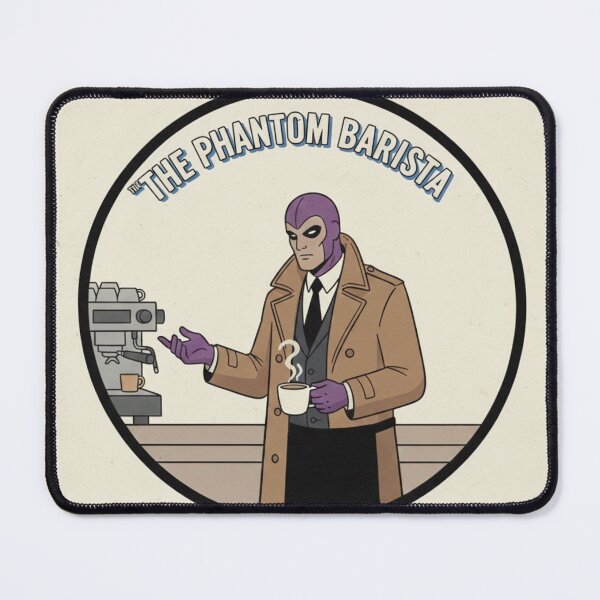 Item preview, The Phantom barista designed and sold by jeugenet.
