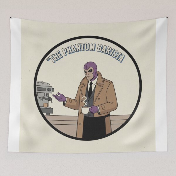 Item preview, The Phantom barista designed and sold by jeugenet.