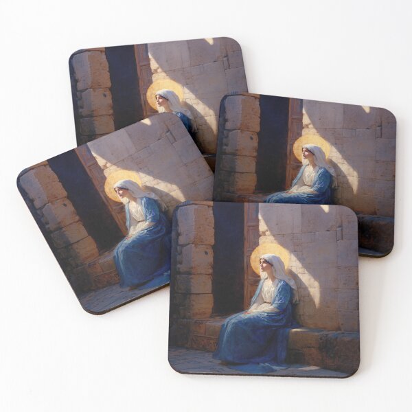 Item preview, The Quiet Fiat That Split the Darkness, Mary's Yes designed and sold by SanctifiedSouls.